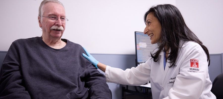 patient with doctor