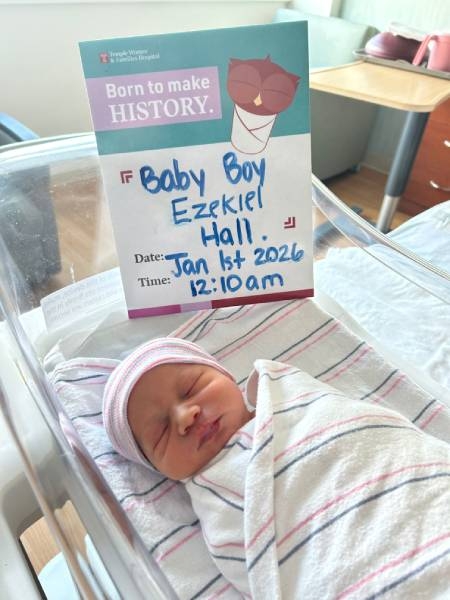 Baby Ezekiel.